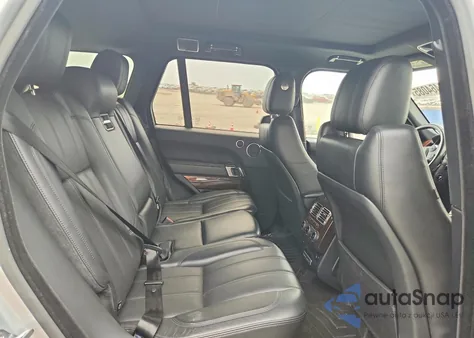 2016 Land Rover Range Rover Hse z USA, uszkodzony, nr VIN SALGS2VF9GA254885